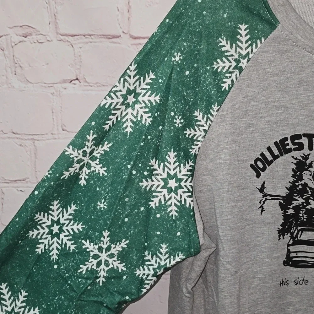 Christmas Long Sleeve Tee Shirt Size 2x - Picture 4 of 12